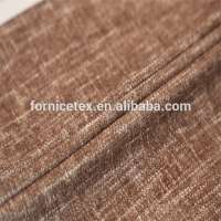 2017 Upholstery high quality new product 100% polyester Linen type cloth for sofa fabric room textile